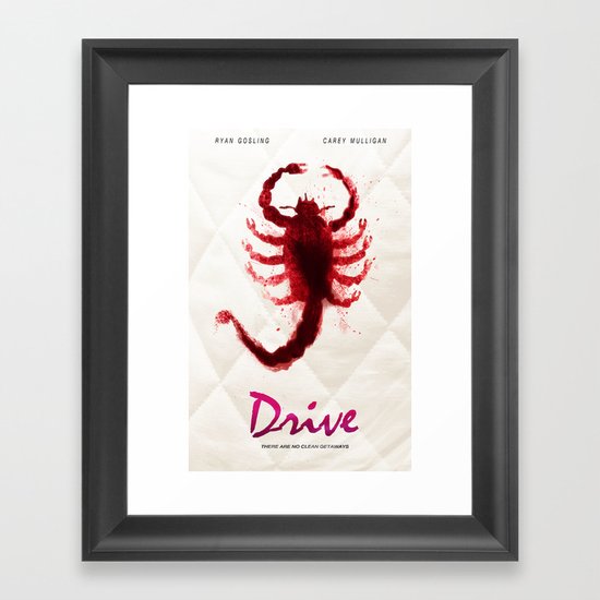 Drive Framed Art Print