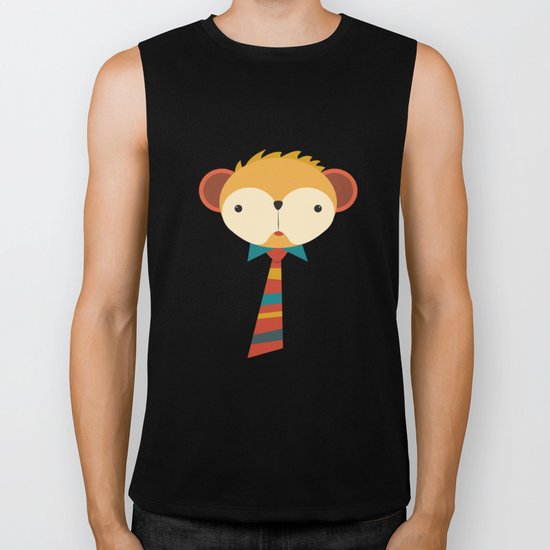 Business Monkey Biker Tank