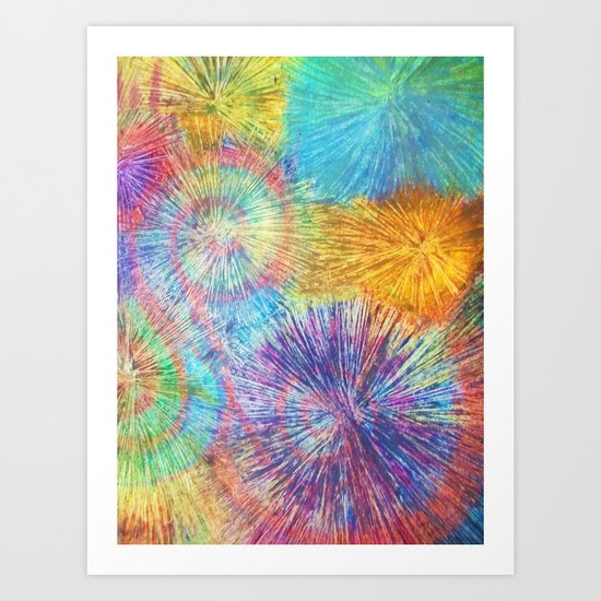 Color Pencil Love Art Print