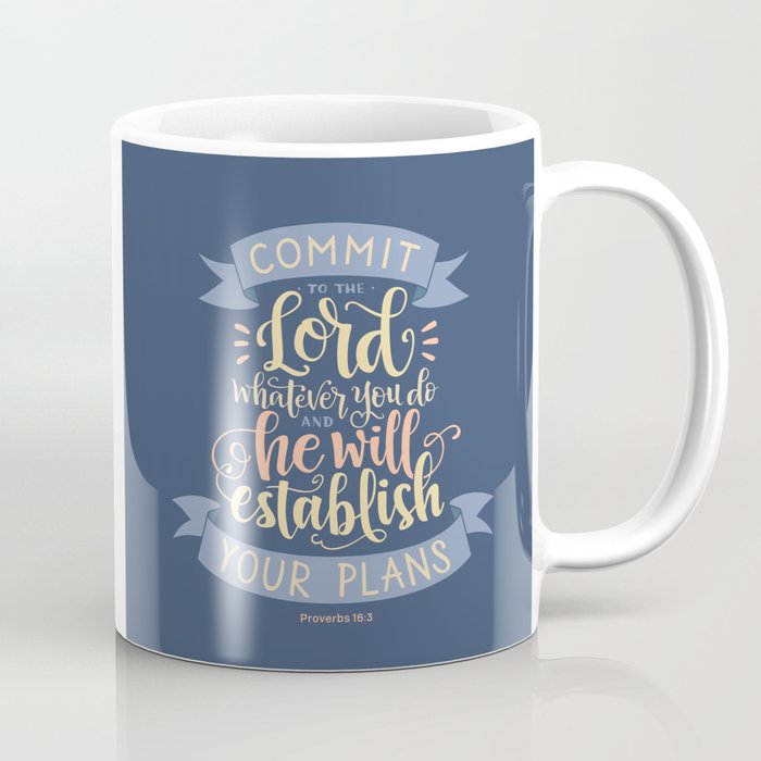 Proverbs 16:3 Coffee Mug
