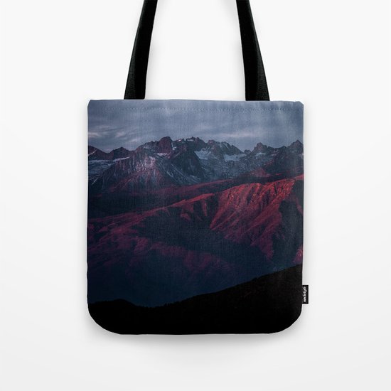 Mountain Landscape #sunset Tote Bag