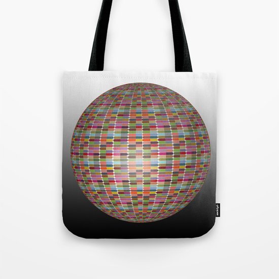 Colorful 3D Ball Tote Bag