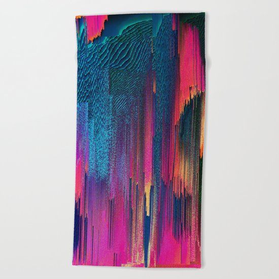 Party Puke Beach Towel
