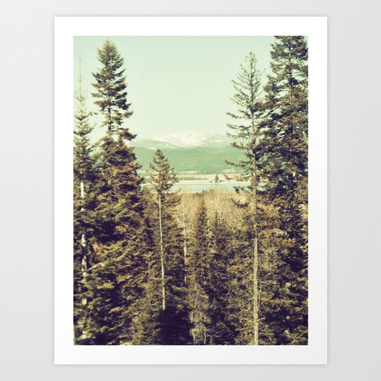 Summer Camp Art Print