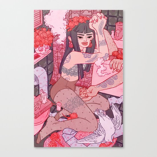 Bird Of Pray Canvas Print