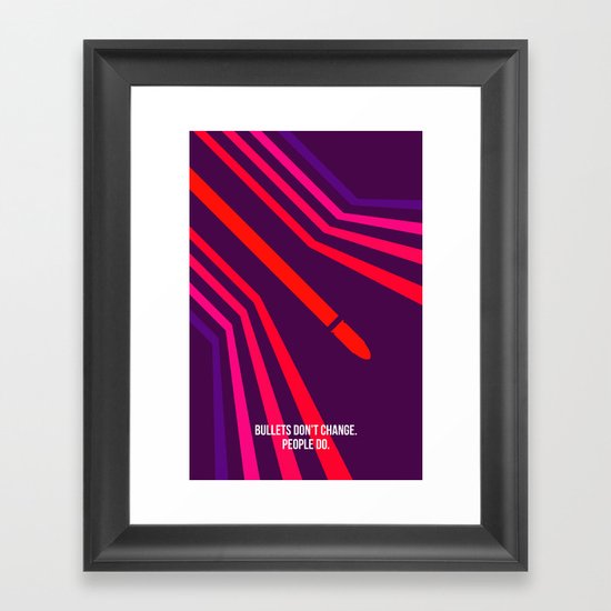 change Framed Art Print