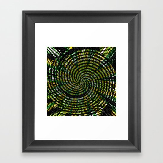 Spiral Framed Art Print