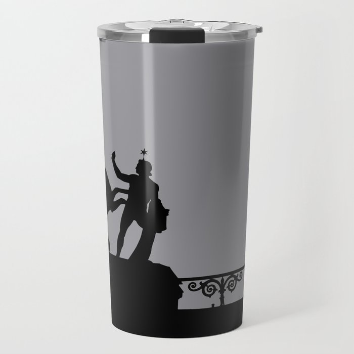 Silhouettes of the Altes Museum, Berlin | Simple Travel Photography Travel Mug