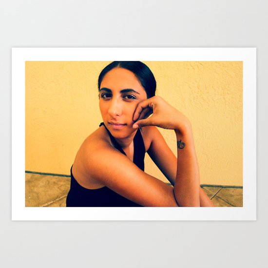 Andrea Art Print