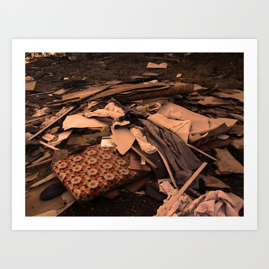 Detritus Art Print