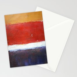 Mark Rothko Interpretation Acrylics On Paper Stationery Cards