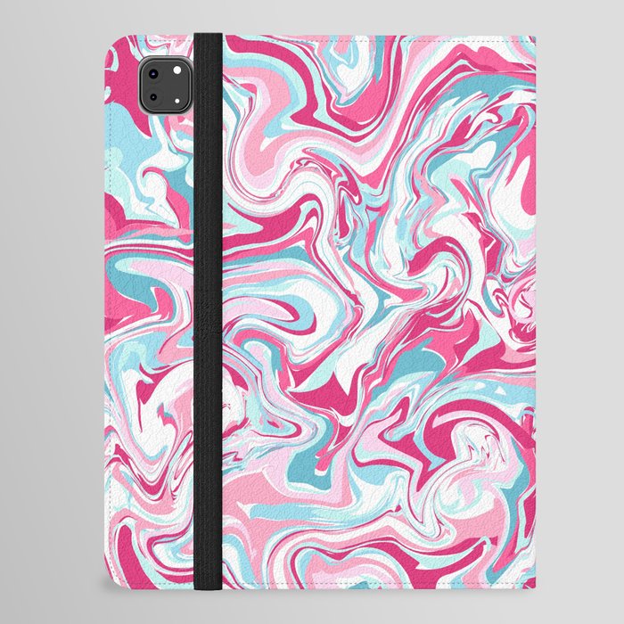 Pink Marble iPad Folio Case