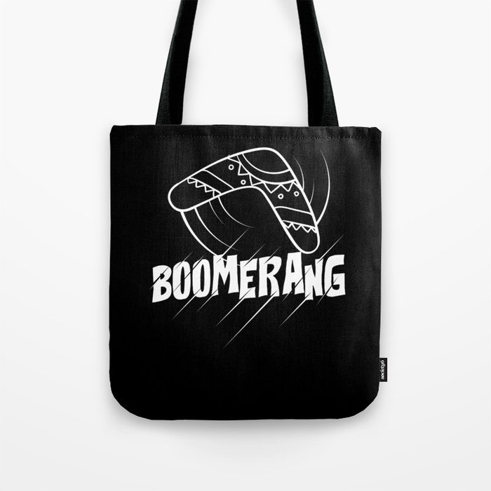 Boomerang Australia Hunting Sport Game Tote Bag