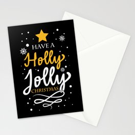 Have A Holly Jolly Christmas Stationery Card