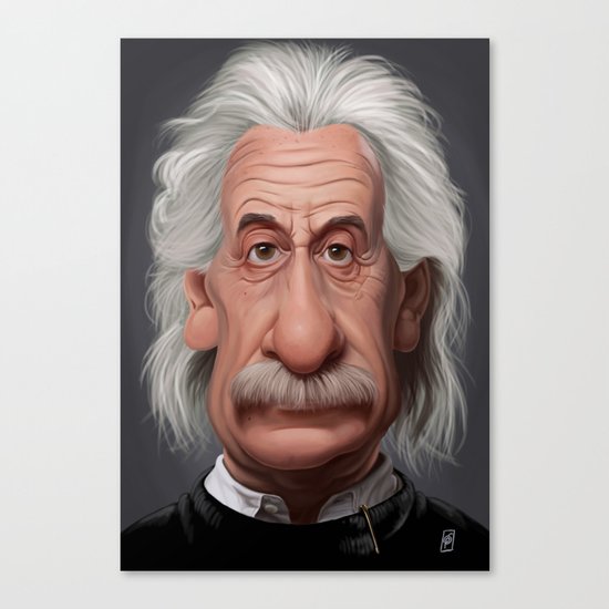 Celebrity Sunday ~ Albert Einstein Canvas Print