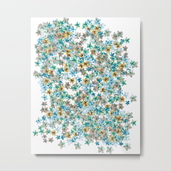 Little Flowers For You Metal Print