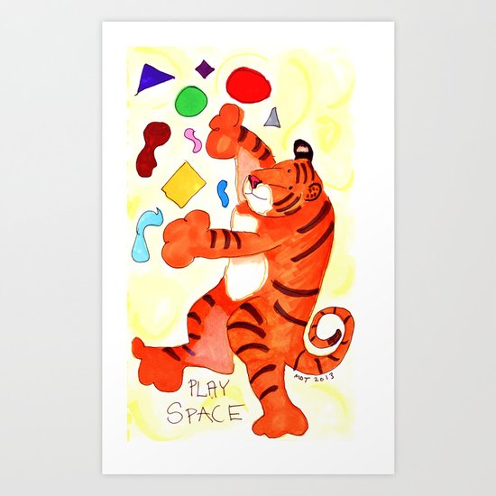 How Do You Access Your Play Space? Art Print