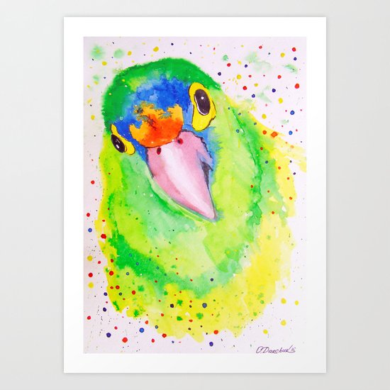 Parrot Art Print