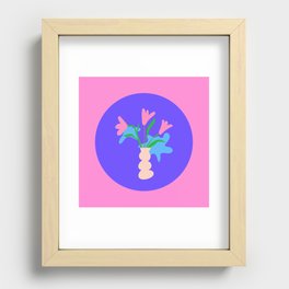 flowers Recessed Framed Print