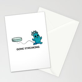 Gone Streaking! Stationery Cards