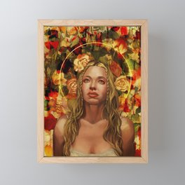 The Martyrdom of Saint Cassie Framed Mini Art Print