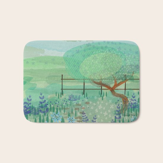 Country Lane Bath Mat