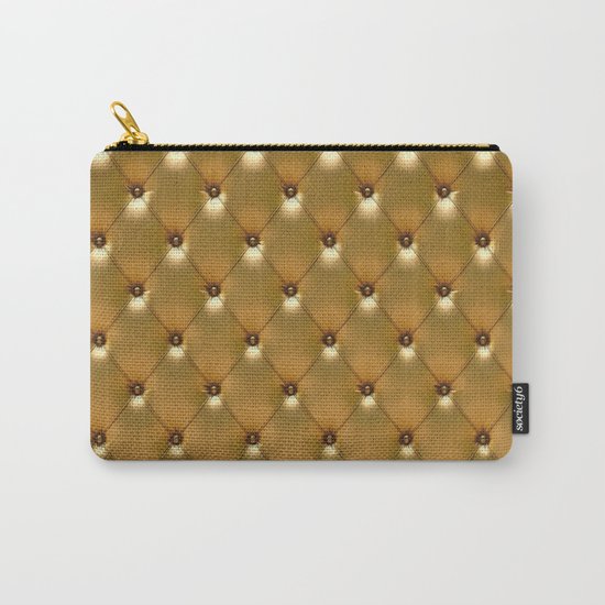 Luxury Golden Leather vector new design Carry-All Pouch