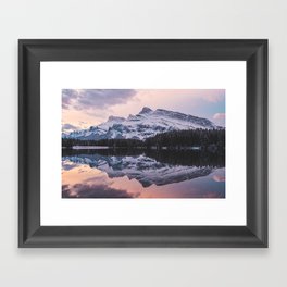 Mt Rundle Framed Art Print
