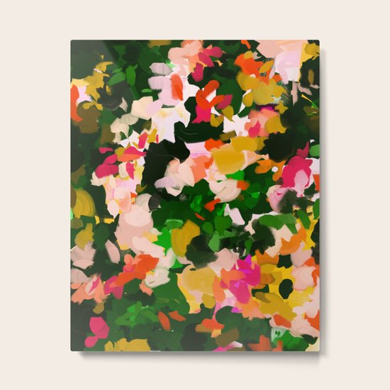 Jardin Metal Print