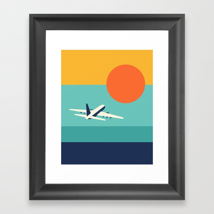 Fly Away Framed Art Print