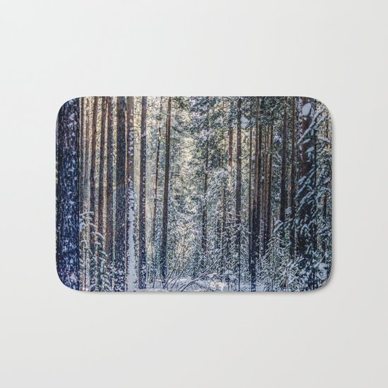 Sun forest Bath Mat