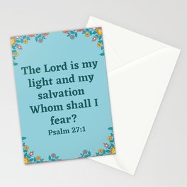 Whom Shall I Fear? Stationery Card