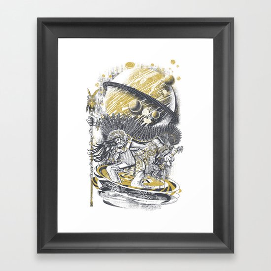 Shaman Framed Art Print