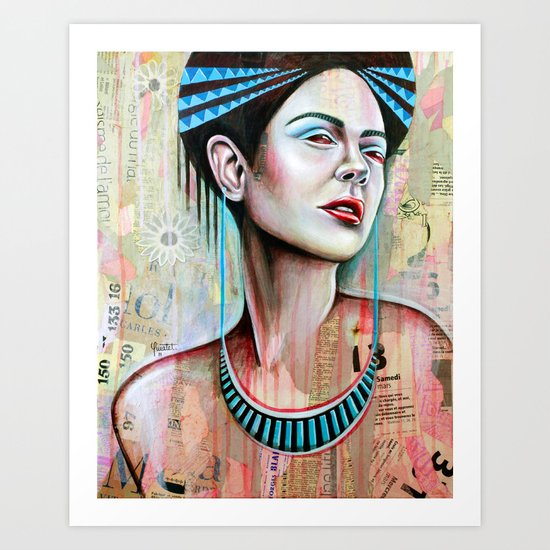 Beauty of Despair Art Print