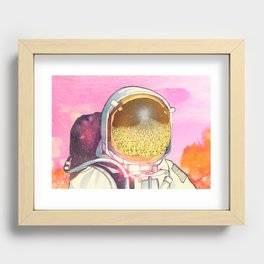 Unexpected Visitors Recessed Framed Print