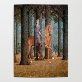 Rene Magritte La Corde Sensible Poster