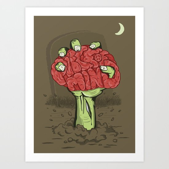 Piece of mind Art Print