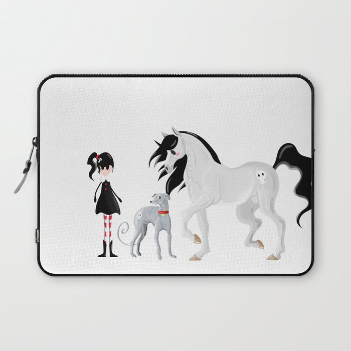 Dreamer and her Companions Laptop Sleeve