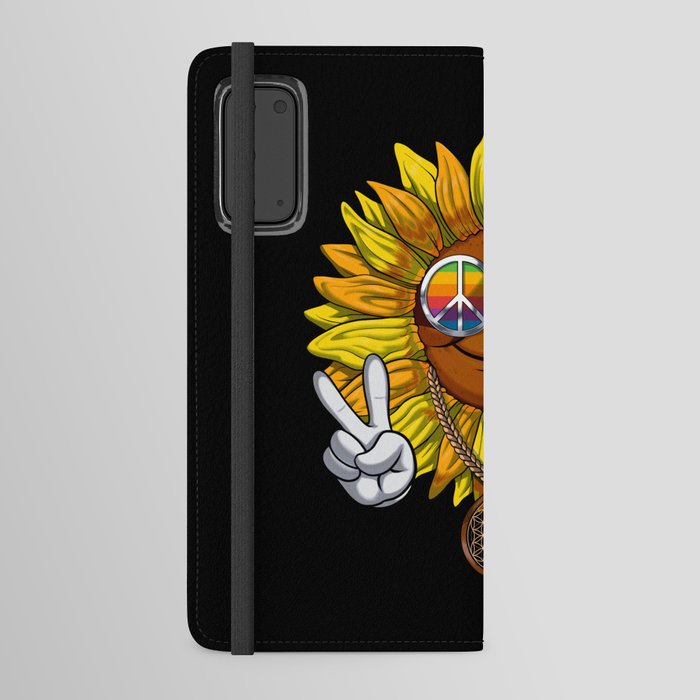 Sunflower Hippie Stoner Android Wallet Case