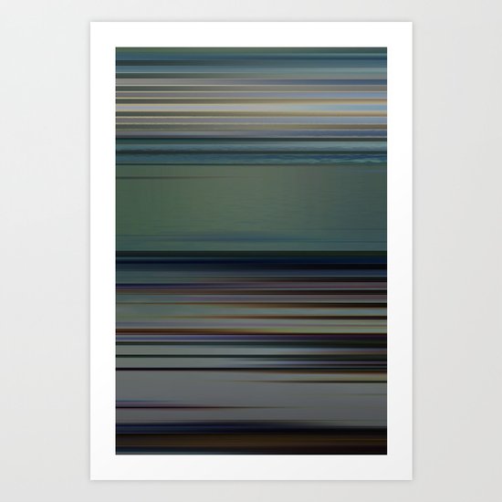 Train to Venice Art Print