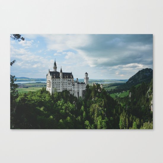Castle dreaming Canvas Print