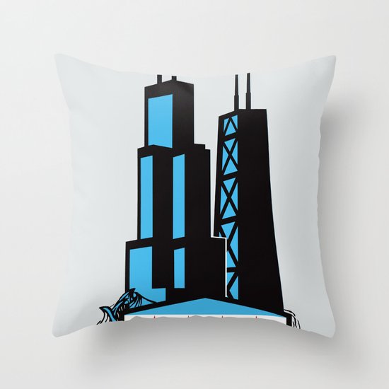 CHICAGO Throw Pillow
