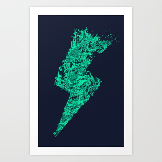 Hydro-Electric Art Print