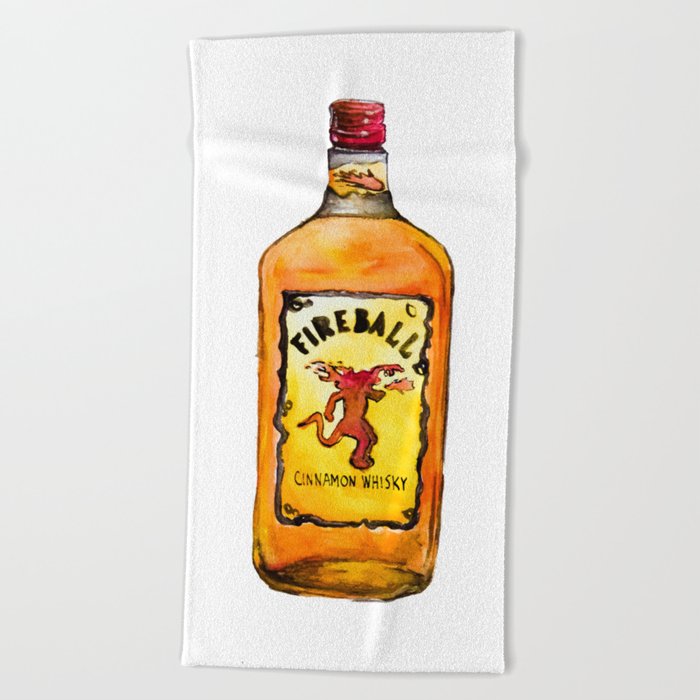 Fireball Beach Towel