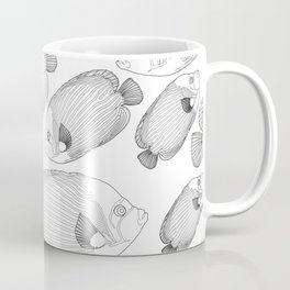 Emperor Fish Patterns Coffee Mug