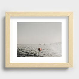 At Sea Recessed Framed Print