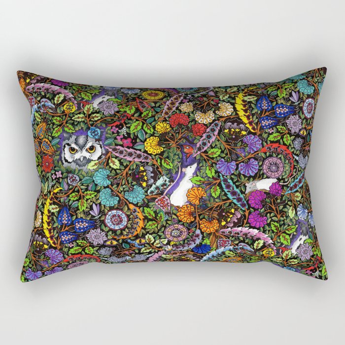 Into The Woods Rectangular Pillow