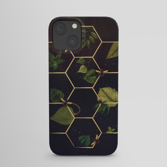 Bees in Space iPhone Case