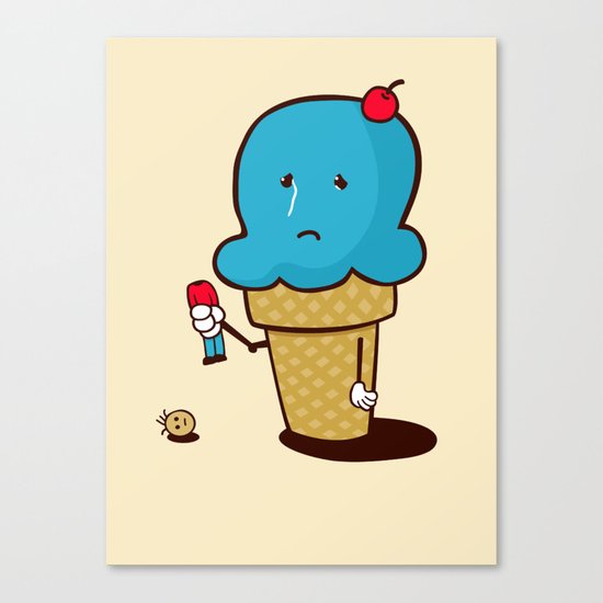 Ice Cream Canvas Print