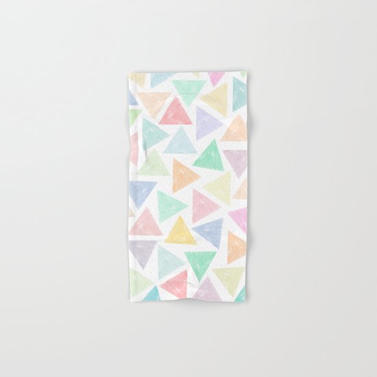Colorful Geometric Patterns Hand & Bath Towel